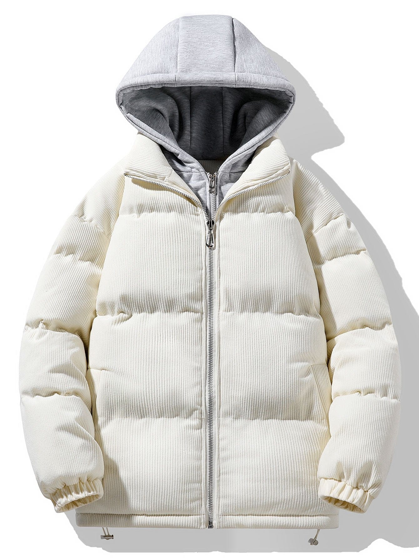 Velira Coats & Jackets bežinė / S 2 In 1 Kordūrinis Sujungiamas Šiltas Kailis
