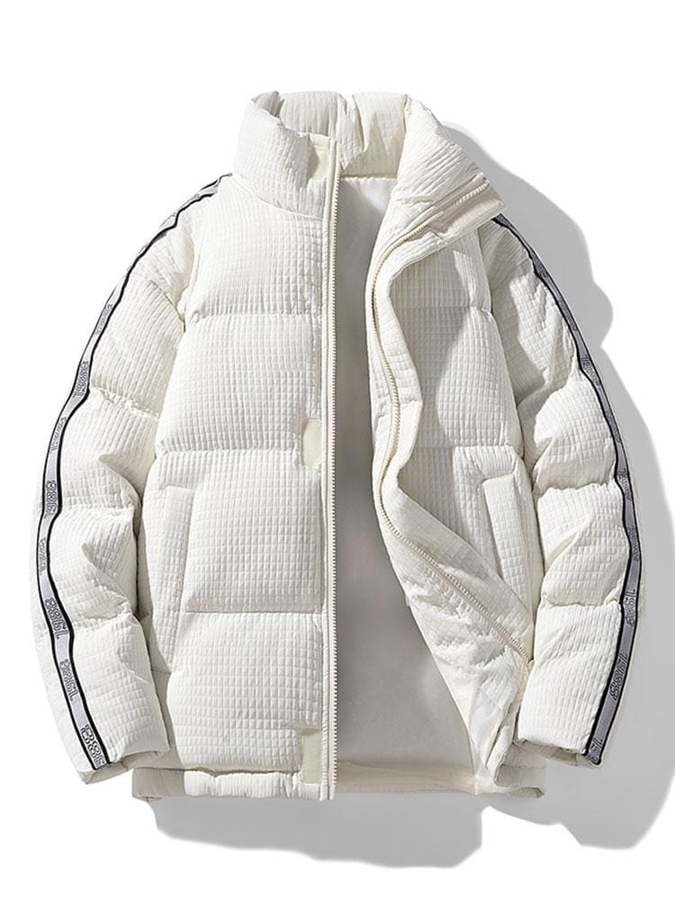 Velira Coats & Jackets béžinė / S Vaflinė Zip Up Pūkinė Striukė