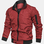 Velira Coats & Jackets bordo / S Pamušaluotas Kriauklės Kaklo Bomberis