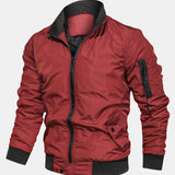 Velira Coats & Jackets bordo / S Pamušaluotas Kriauklės Kaklo Bomberis