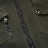 Velira Coats & Jackets Chino užtrauktuku užsegama striukė