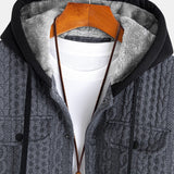 Velira Coats & Jackets Dirbtinio kailio pamušalu suktas džinsinis gobtuvas