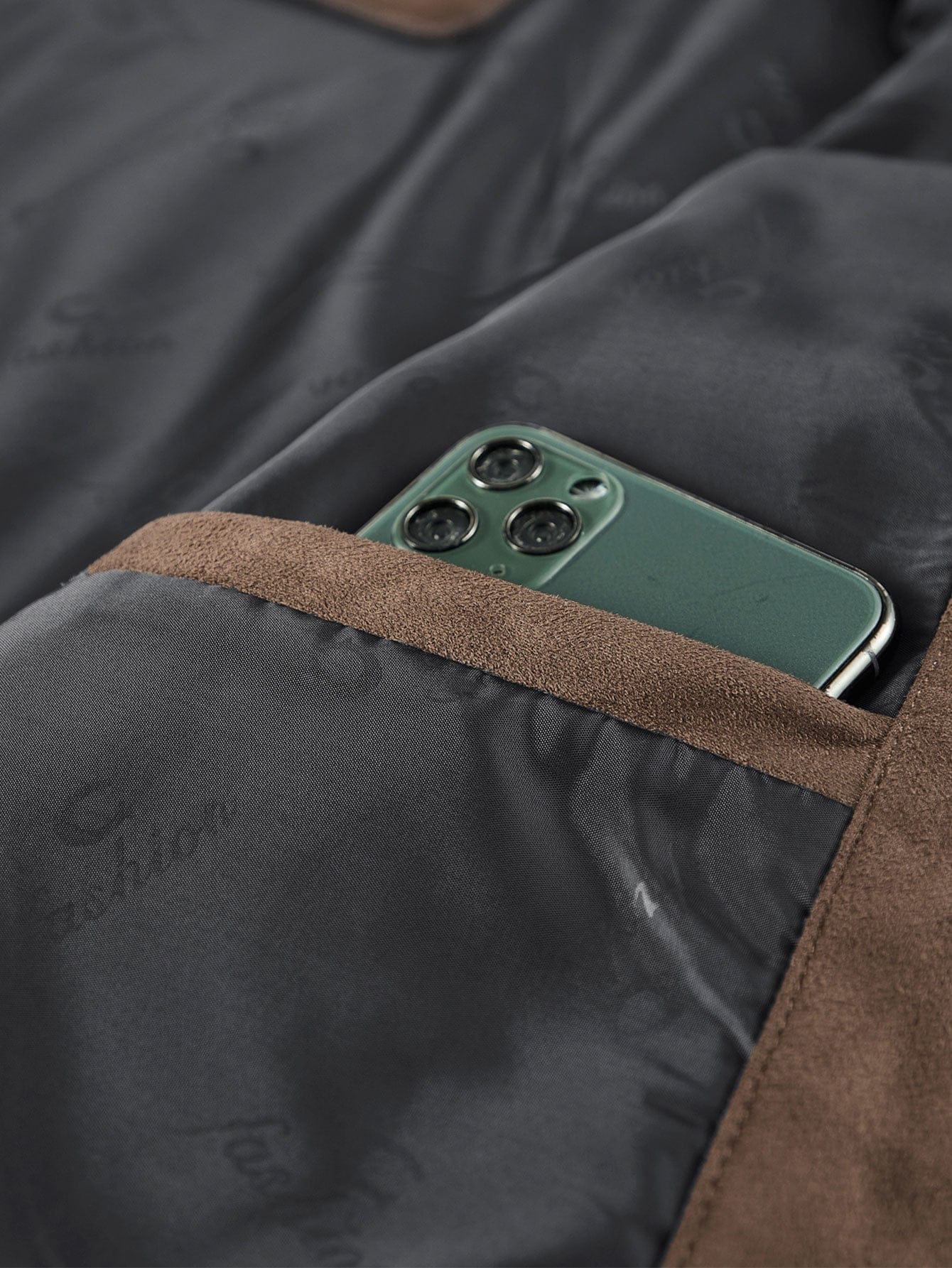 Velira Coats & Jackets Dirbtinio Suede Švarkas
