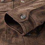 Velira Coats & Jackets Dirbtinio Suede Švarkas