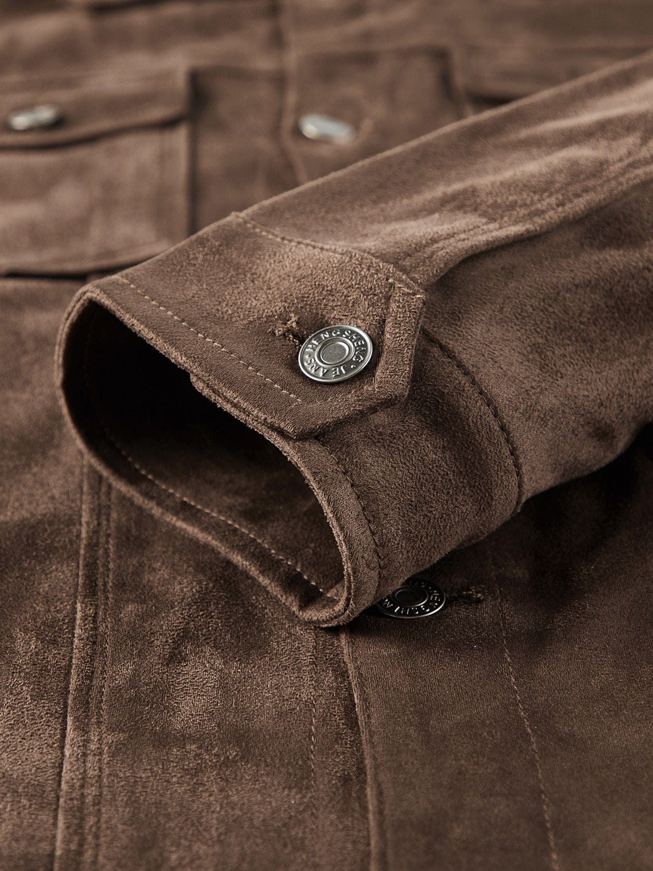 Velira Coats & Jackets Dirbtinio Suede Švarkas