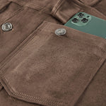Velira Coats & Jackets Dirbtinio Suede Švarkas