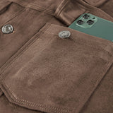 Velira Coats & Jackets Dirbtinio Suede Švarkas