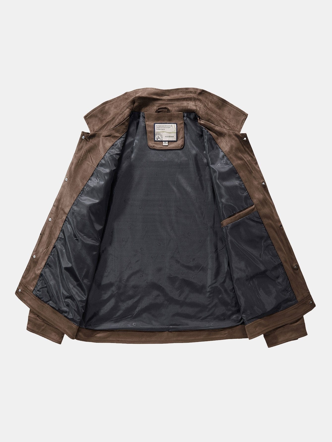 Velira Coats & Jackets Dirbtinio Suede Švarkas