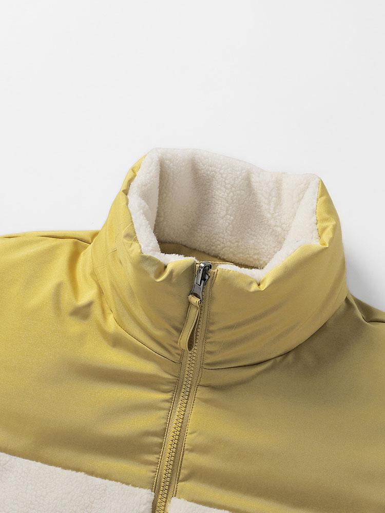 Velira Coats & Jackets Dvigubo Šono Teddy Pūkuotas Paltas