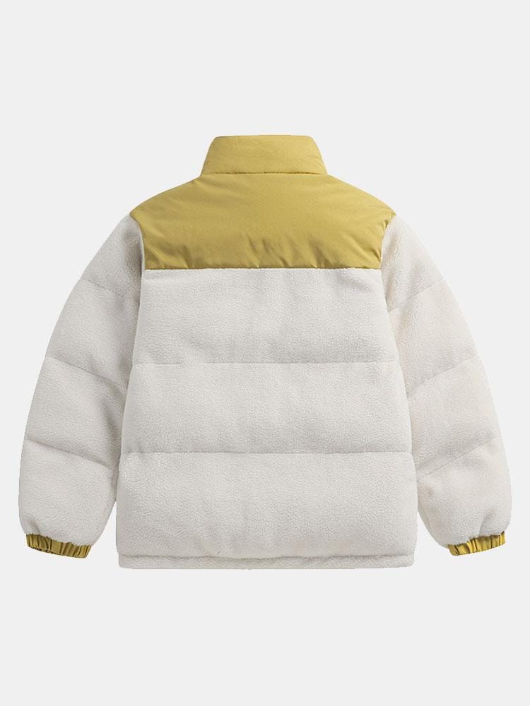 Velira Coats & Jackets Dvigubo Šono Teddy Pūkuotas Paltas