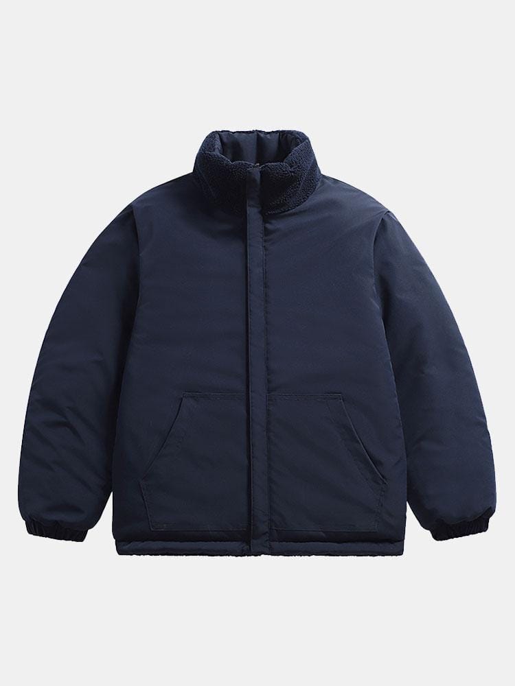Velira Coats & Jackets Dvigubo Šono Teddy Pūkuotas Paltas