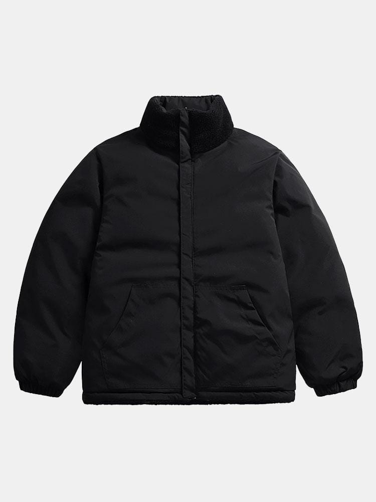 Velira Coats & Jackets Dvigubo Šono Teddy Pūkuotas Paltas