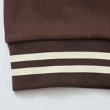 Velira Coats & Jackets Džersio kontrasto preppy striukė