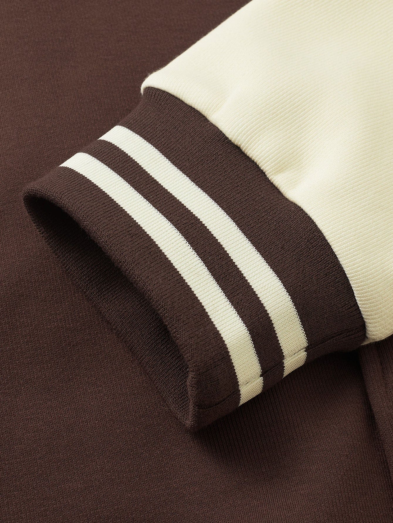 Velira Coats & Jackets Džersio kontrasto preppy striukė
