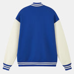 Velira Coats & Jackets Džersio kontrasto preppy striukė