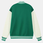 Velira Coats & Jackets Džersio kontrasto preppy striukė