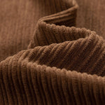 Velira Coats & Jackets Funnel Neck Zipped Corduroy Jacket