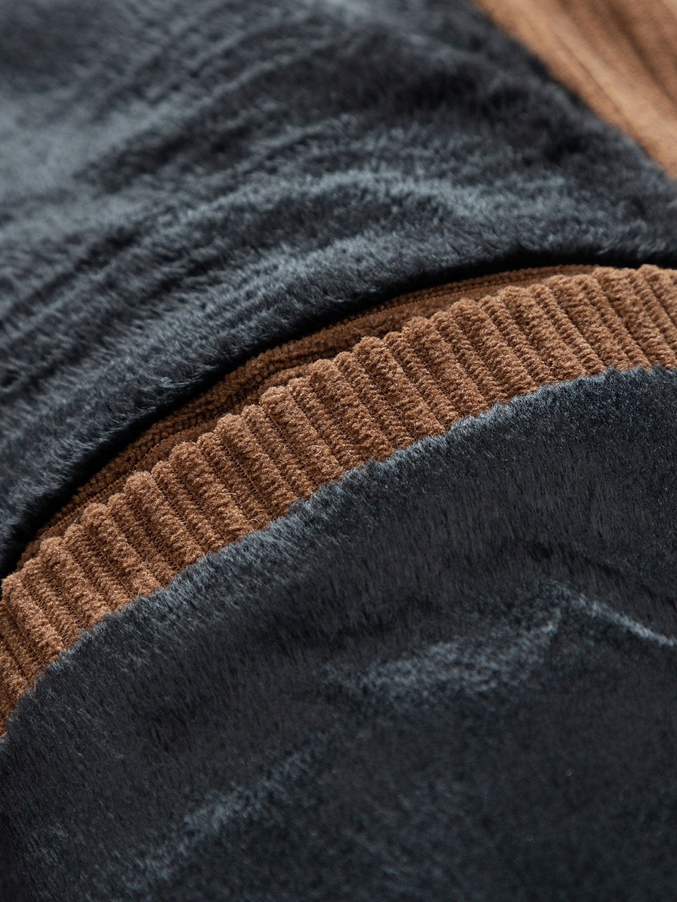 Velira Coats & Jackets Funnel Neck Zipped Corduroy Jacket