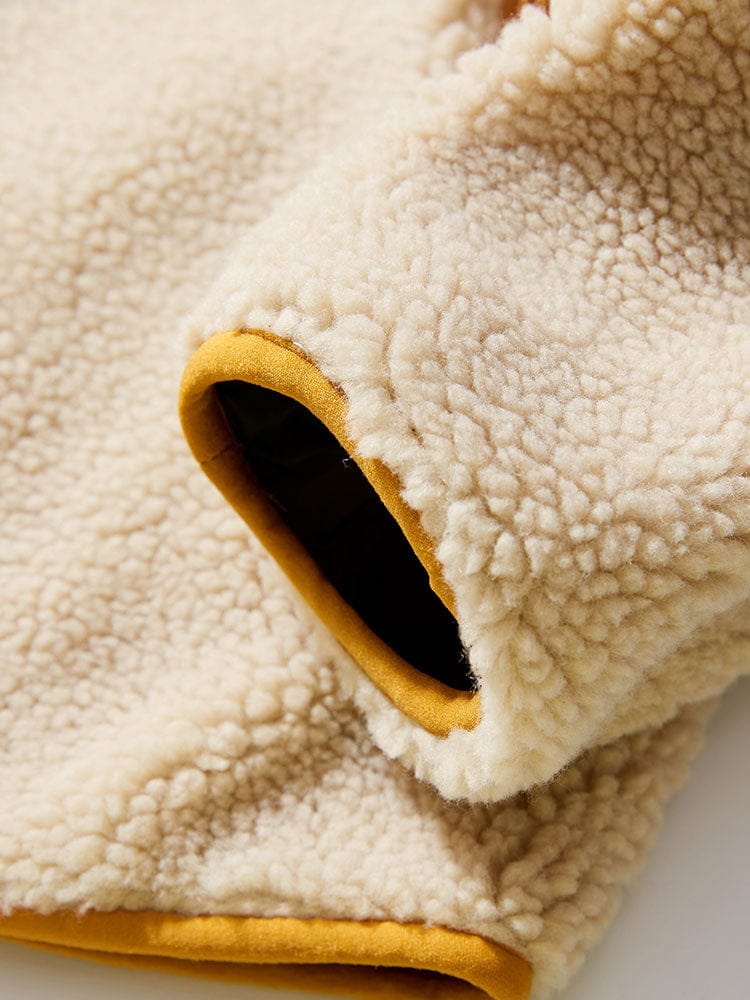 Velira Coats & Jackets Hoooyi Užtrauktukinė Teddy Dirbtinio Kailio Striukė