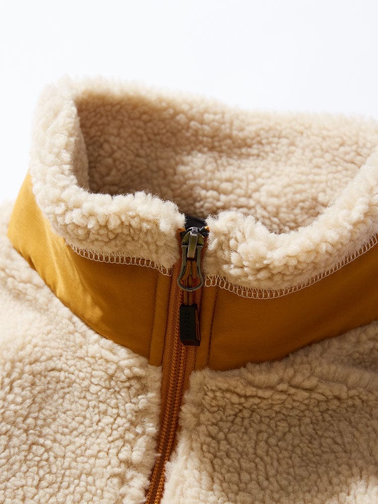 Velira Coats & Jackets Hoooyi Užtrauktukinė Teddy Dirbtinio Kailio Striukė