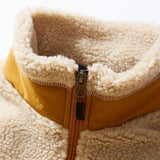 Velira Coats & Jackets Hoooyi Užtrauktukinė Teddy Dirbtinio Kailio Striukė