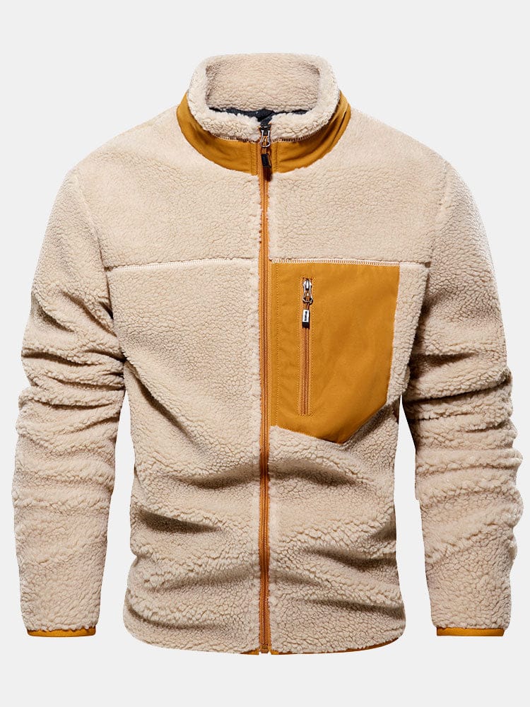 Velira Coats & Jackets Hoooyi Užtrauktukinė Teddy Dirbtinio Kailio Striukė