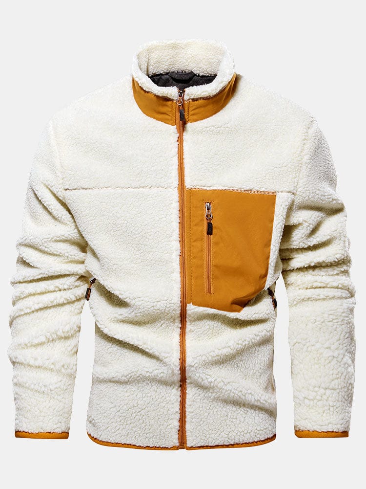 Velira Coats & Jackets Hoooyi Užtrauktukinė Teddy Dirbtinio Kailio Striukė