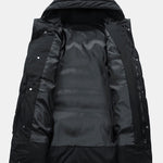 Velira Coats & Jackets Ilga linija su gobtuvu pūkinė striukė