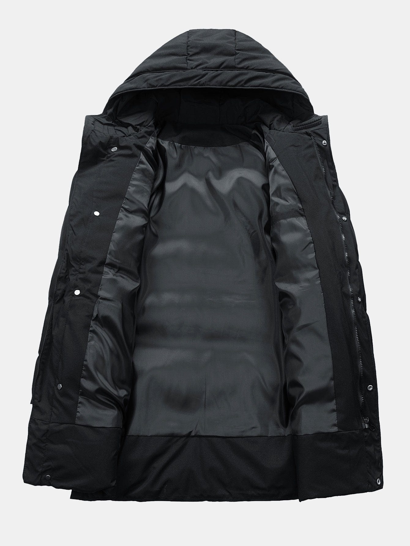 Velira Coats & Jackets Ilga linija su gobtuvu pūkinė striukė