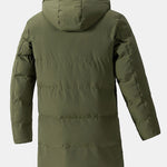 Velira Coats & Jackets Ilga linija su gobtuvu pūkinė striukė