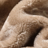 Velira Coats & Jackets Ilgas dirbtinio kailio PU odos paltas
