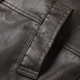 Velira Coats & Jackets Ilgas dirbtinio kailio PU odos paltas