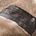 Velira Coats & Jackets Ilgas dirbtinio kailio PU odos paltas