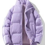 Velira Coats & Jackets iris / S Vaflinė Zip Up Pūkinė Striukė