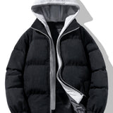 Velira Coats & Jackets juoda / S 2 In 1 Kordūrinis Sujungiamas Šiltas Kailis