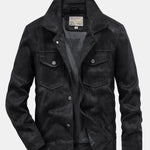 Velira Coats & Jackets juoda / S Dirbtinio Suede Švarkas