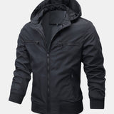 Velira Coats & Jackets juoda / S Nuimamas gobtuvas striukė