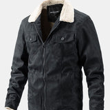 Velira Coats & Jackets juoda / S Reguliaraus kirpimo dirbtinės suknelės pamušalu striukė