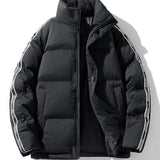 Velira Coats & Jackets juoda / S Vaflinė Zip Up Pūkinė Striukė