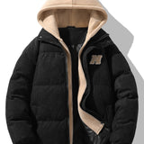 Velira Coats & Jackets juoda / XS Kordūrinis gobtuvas pūkinis paltas