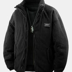 Velira Coats & Jackets juoda / XS Pamušalu išklotas kordūrojo paltas