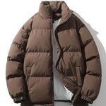 Velira Coats & Jackets kava / S Funnel Neck Puffer Coat