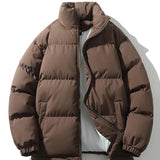 Velira Coats & Jackets kava / S Funnel Neck Puffer Coat