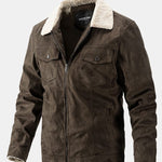 Velira Coats & Jackets kava / S Reguliaraus kirpimo dirbtinės suknelės pamušalu striukė