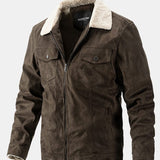 Velira Coats & Jackets kava / S Reguliaraus kirpimo dirbtinės suknelės pamušalu striukė
