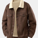 Velira Coats & Jackets kava / XS Teddy pamušalu odinė striukė