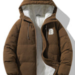 Velira Coats & Jackets kavos / XS Teddy pamušalu velveto su gobtuvu pūkinis paltas