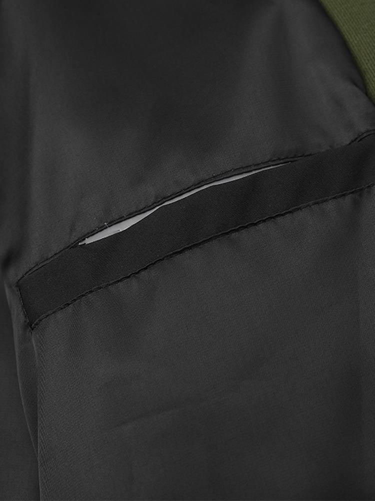 Velira Coats & Jackets Kontrasto užtrauktukas su gobtuvu pūkinė striukė