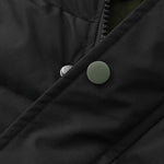 Velira Coats & Jackets Kontrasto užtrauktukas su gobtuvu pūkinė striukė