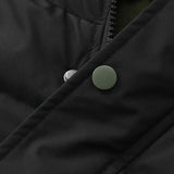 Velira Coats & Jackets Kontrasto užtrauktukas su gobtuvu pūkinė striukė